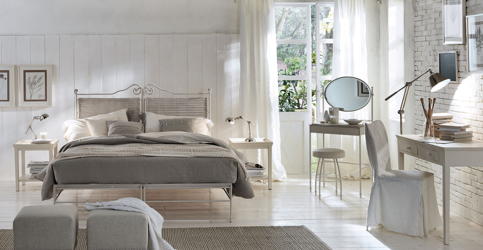Letto a castello bianco maison du monde: camere da letto a ...